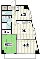 ライオンズマンション金沢八景第１２の物件間取画像